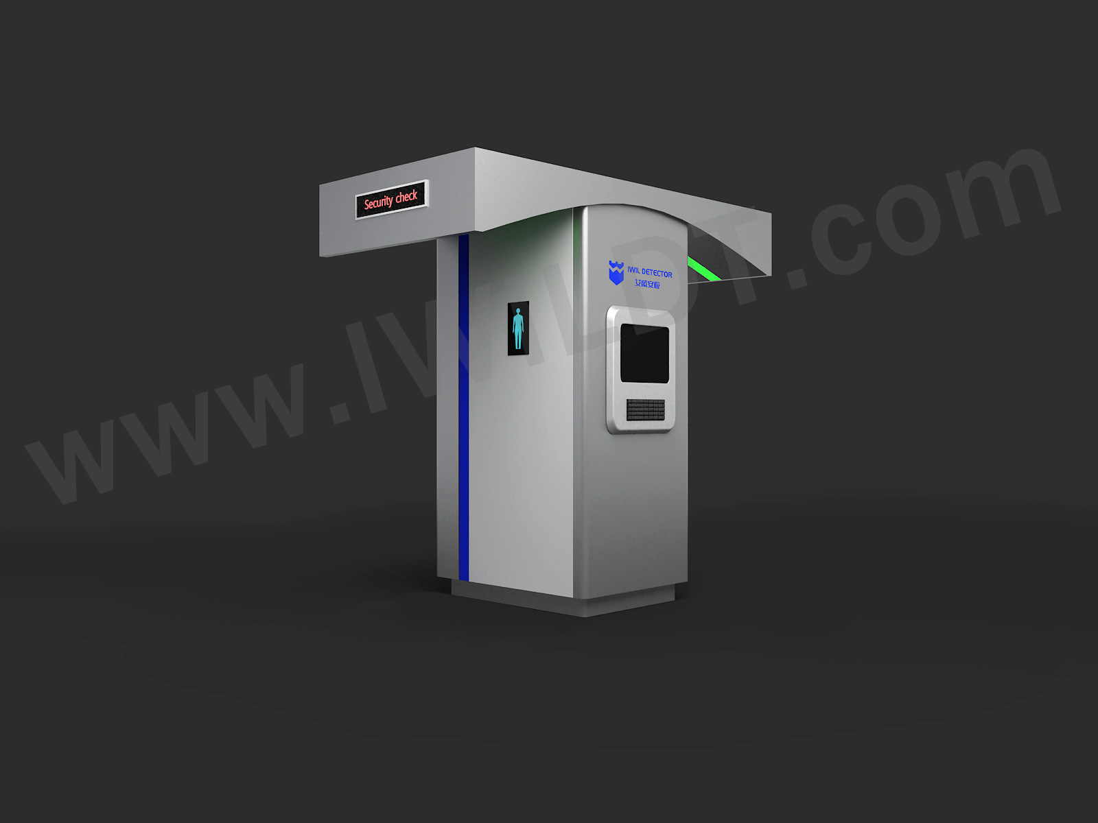 IWILDT-AN2004艾崴人體面陣列掃描安檢機(jī)