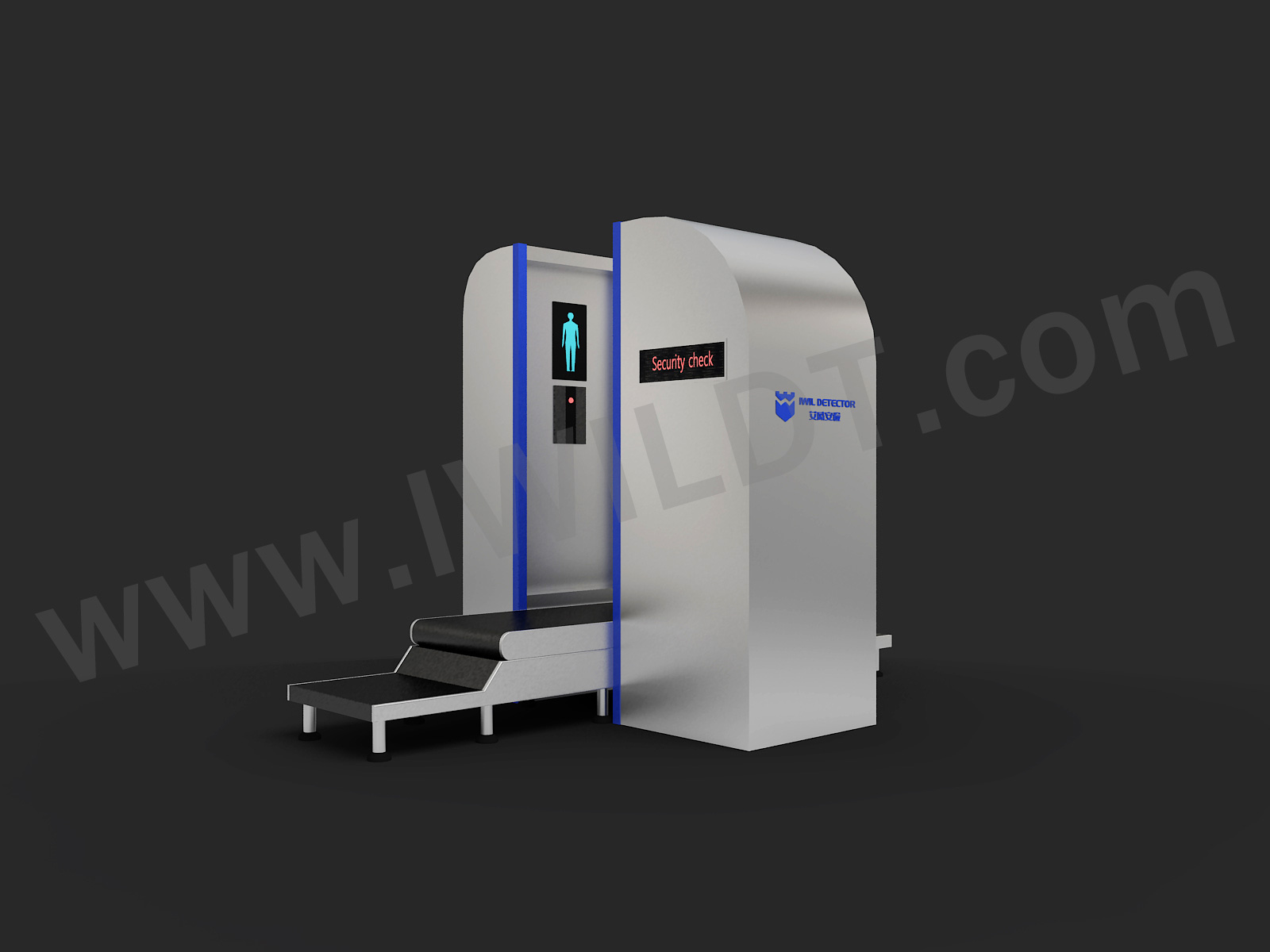 IWILDT-AN2002艾崴通道式人體掃描安檢機(jī)