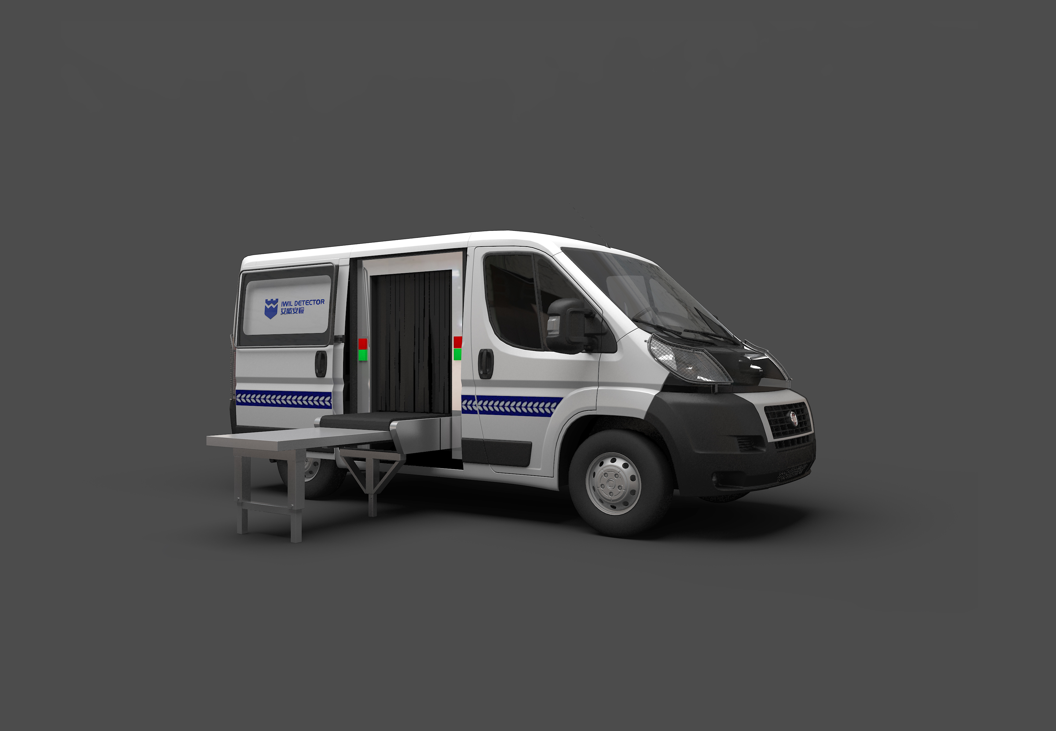 IWILDT? AN-100100M車載移動式安檢機