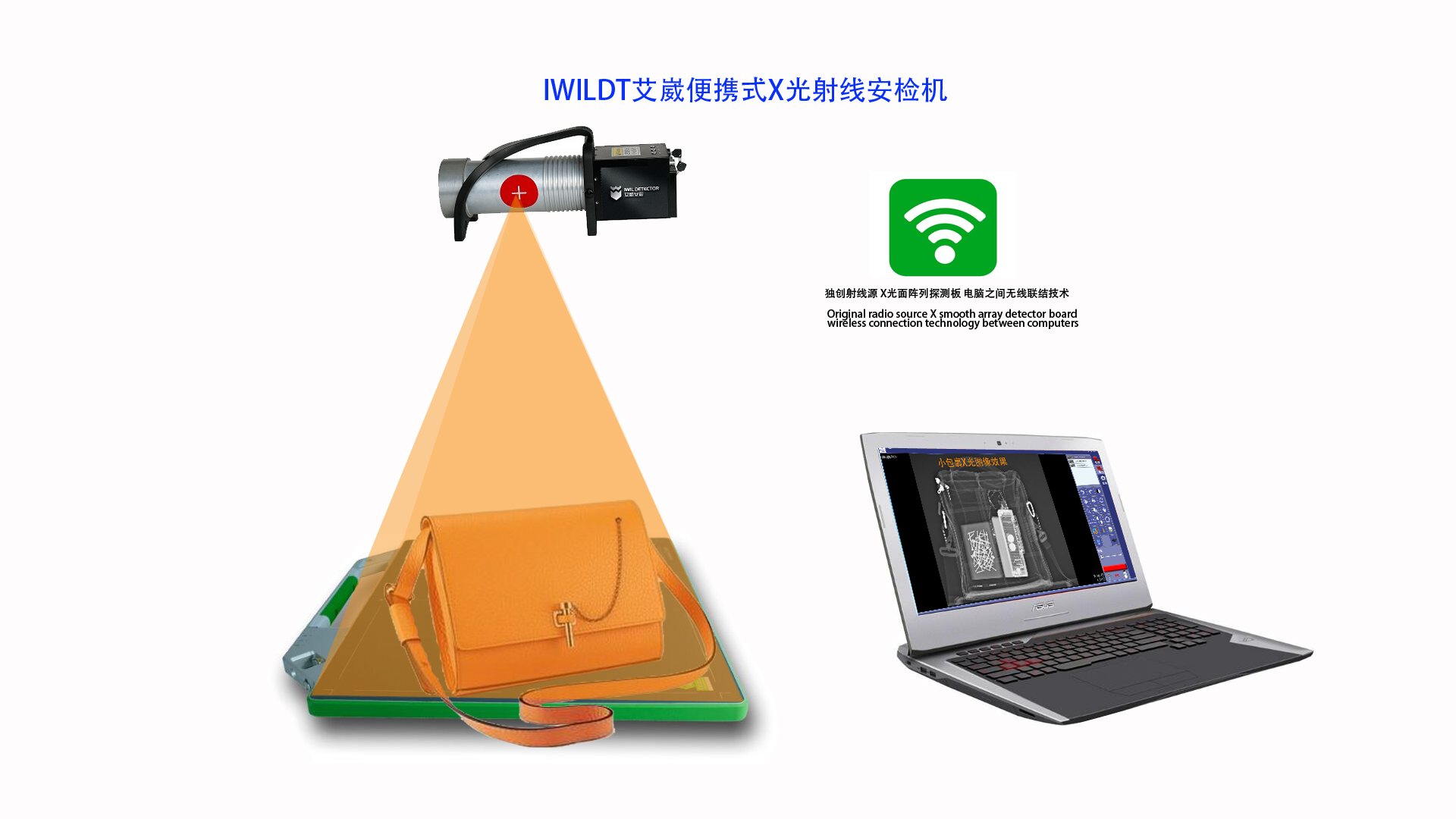 便攜式分體安檢機4335