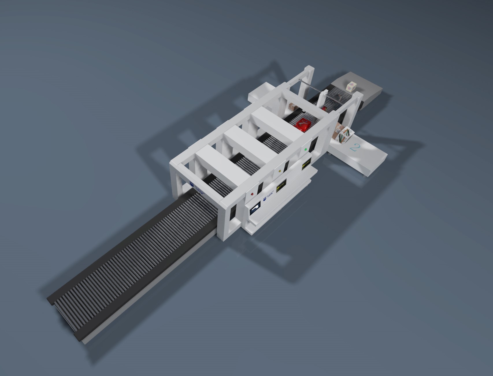 IWILDT?-AN 100110SH郵政快遞分練線高速X光安檢機