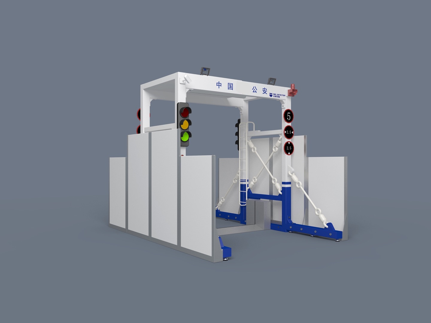 IWILDT? AN-30002800L車輛后尾箱X光掃描安檢系統(tǒng)