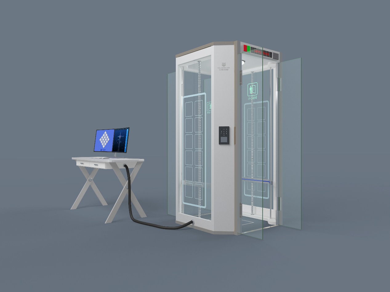 IWILDT? AN-2020SMART DOOR門禁安檢雙功能版安檢門